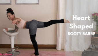 Heart Shaped Booty Barre Workout