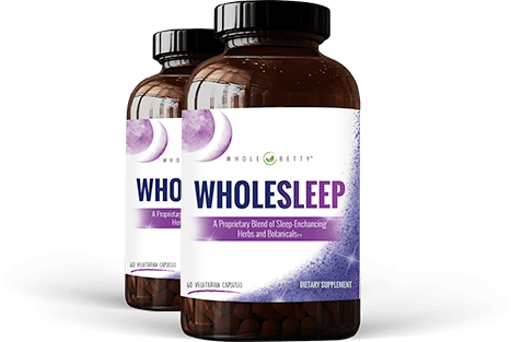 Two bottles of whole sleep.